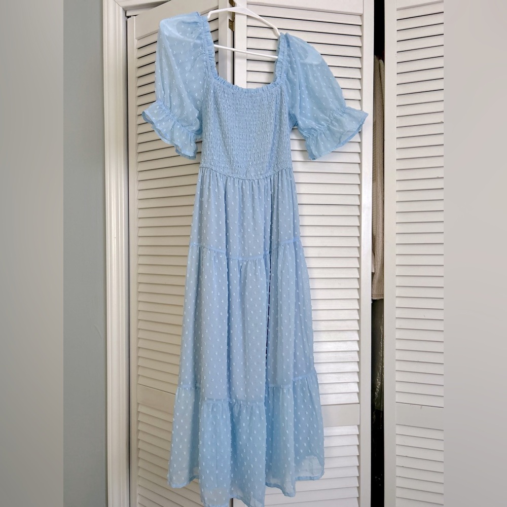 Women’s smocked summer dress